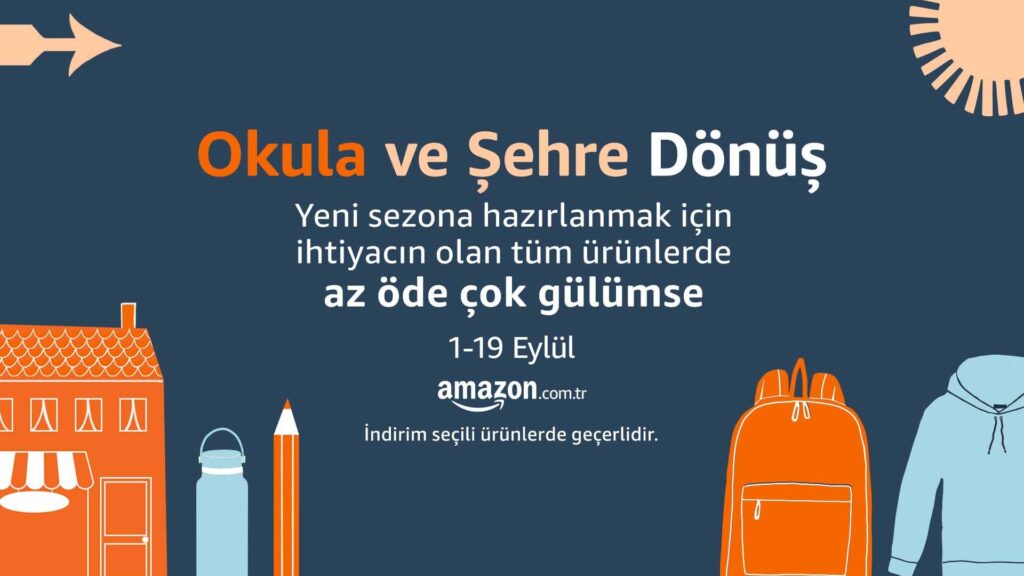 Amazon Okula ve Şehre Dönüş Fırsatları: Kaçırılmayacak İndirimler ve Özel Fırsatlar